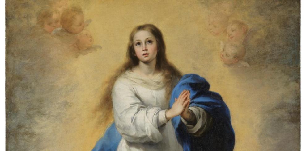 El Museo de Huesca exhibirá la obra 'La Inmaculada de El Escorial'.