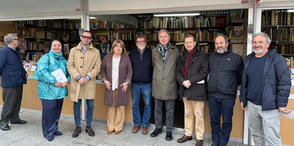 Inauguración de la XVIII Feria del Libro Viejo y Antiguo de Zaragoza.