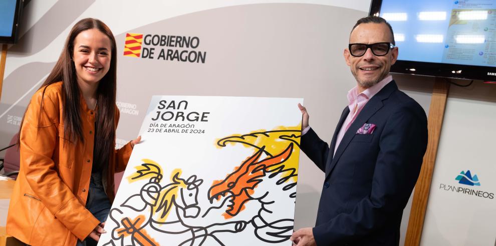 Presentación de los actos del Día de Aragón. Pedro Olloqui