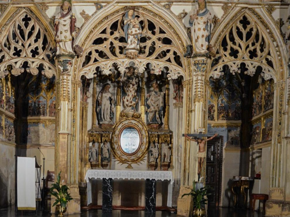 Imagen del artículo El Gobierno de Aragón restaurará los elementos decorativos de la capilla de los Corporales de la Basílica de Santa María de Daroca