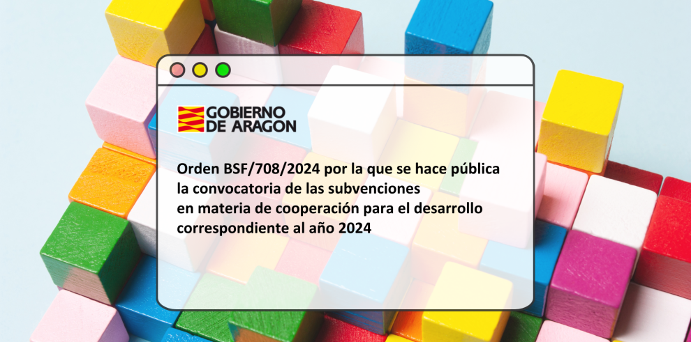 Se ha publicado la convocatoria de subvenciones en materia de cooperación para el desarrollo correspondiente al año 2024