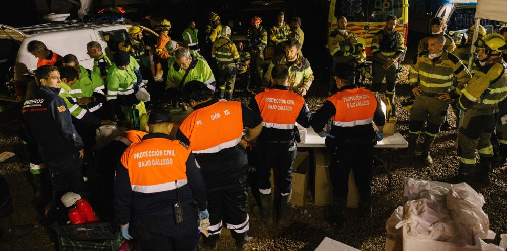 Imagen del artículo Activados todos los voluntarios de Protección Civil para colaborar con el Puesto de Mando Avanzado de Aragón