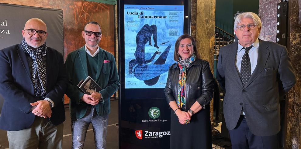 Presentación de la ópera 'Lucia di Lammermoor' en el Teatro Principal.