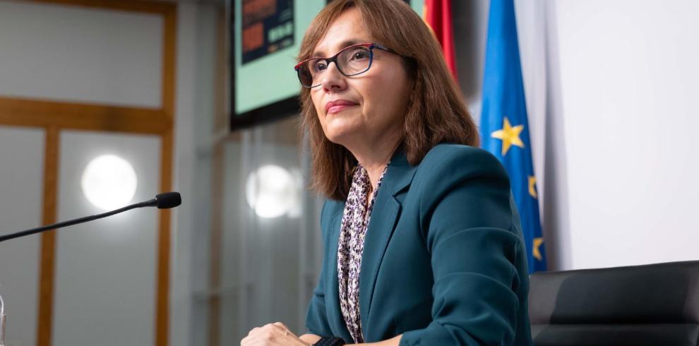 María Antoñanzas, durante la rueda de prensa de presentación de los datos de 2024 del IAM.