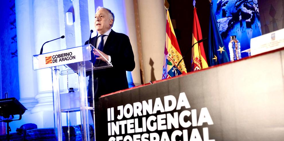 Octavio López ha inaugurado la II Jornada de Inteligencia Geoespacial: Territorio y Defensa.