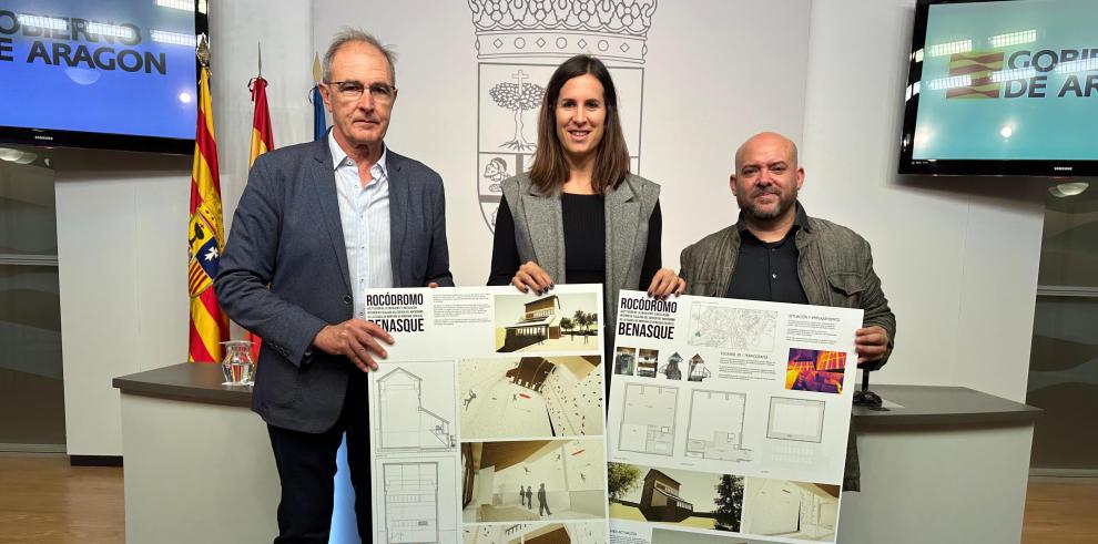 Presentación del proyecto de construcción de un nuevo rocódromo en Benasque.