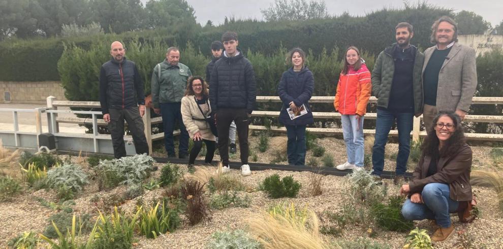 Inauguración del jardín seco del CDAN.