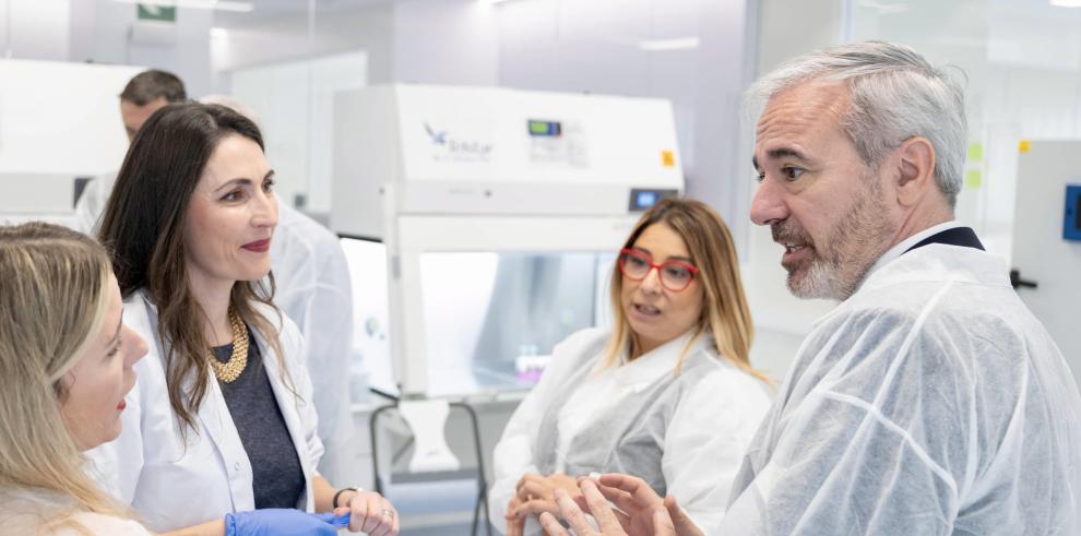 Inauguración de la nueva sede de BioClonal en Zaragoza.