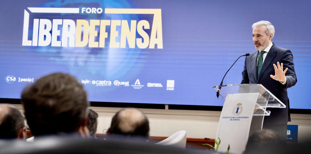 Jorge Azcón, interviene en el I Foro Liberdefensa de Libertad Digital