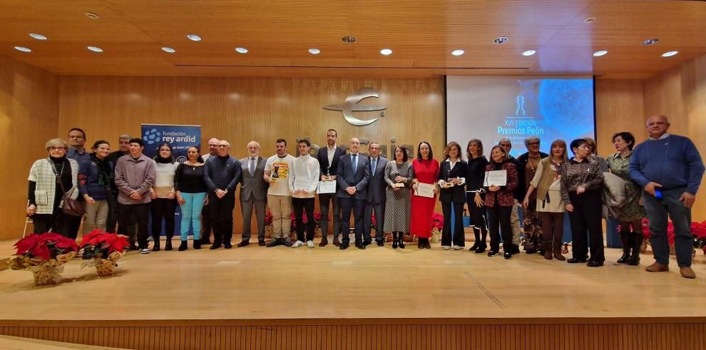 Este miércoles se han entregado los Premios Peón que otorga la Fundación Rey Ardid
