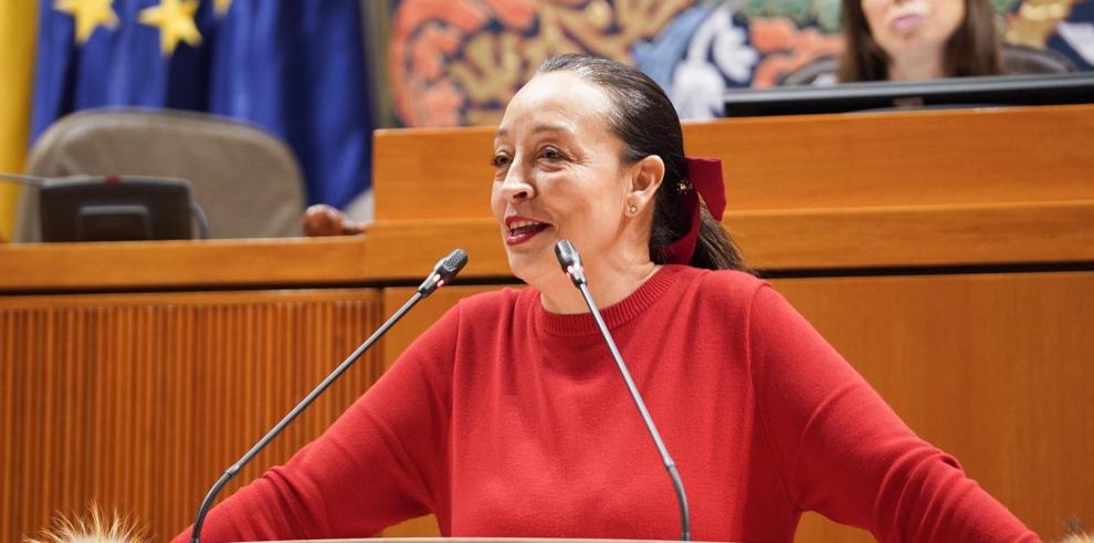 La consejera Susín ha respondido a una interpelación en las Cortes sobre las asesorías del IAJ