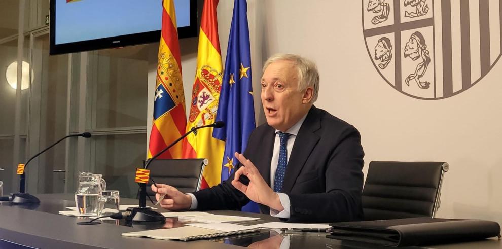 Octavio López presenta el Proyecto de Ley de Vivienda de Aragón.