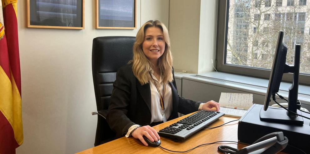 María Palacios será la nueva directora de la Oficina de Aragón en Bruselas.
