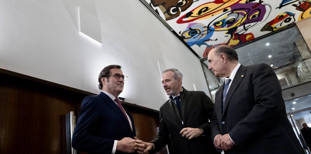 El presidente Azcón participa en el III Congreso Económico del Altoaragón