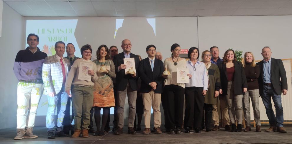 El CPEE Rincón de Goya, el Proyecto Akua y el catedrático José Luis Simón Gómez reciben sus premios.