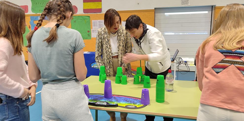El campeonato de stacking se ha desarrollado a lo largo del sábado en el polideportivo