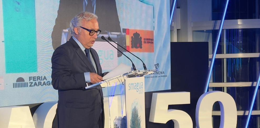 Javier Rincón ha clausurado la gala del 50 aniversario de SMAGUA