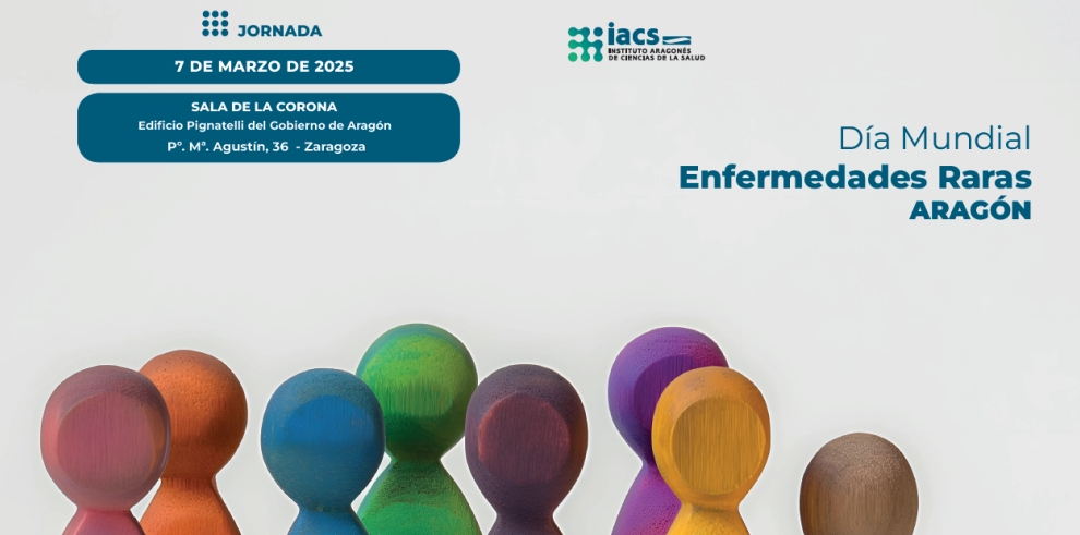 El Gobierno de Aragón celebra mañana el Día Mundial de las Enfermedades Raras.