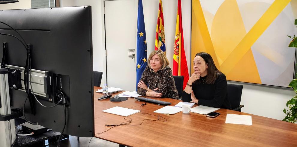 La consejera Carmen Susín y la DG de Inclusión Social y Voluntariado, María Charte, han participado en la Sectorial