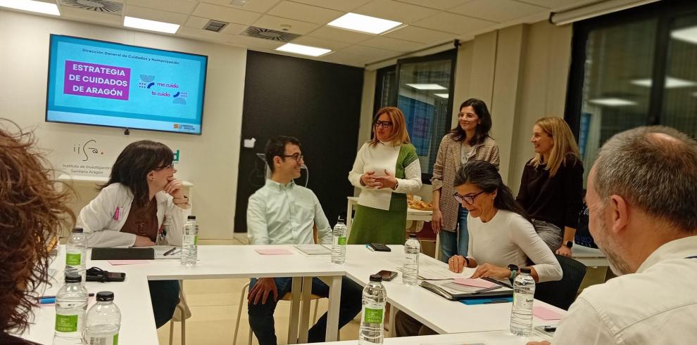 Primera reunión de la fase de diseño del grupo de trabajo de la Estrategia de Cuidados.