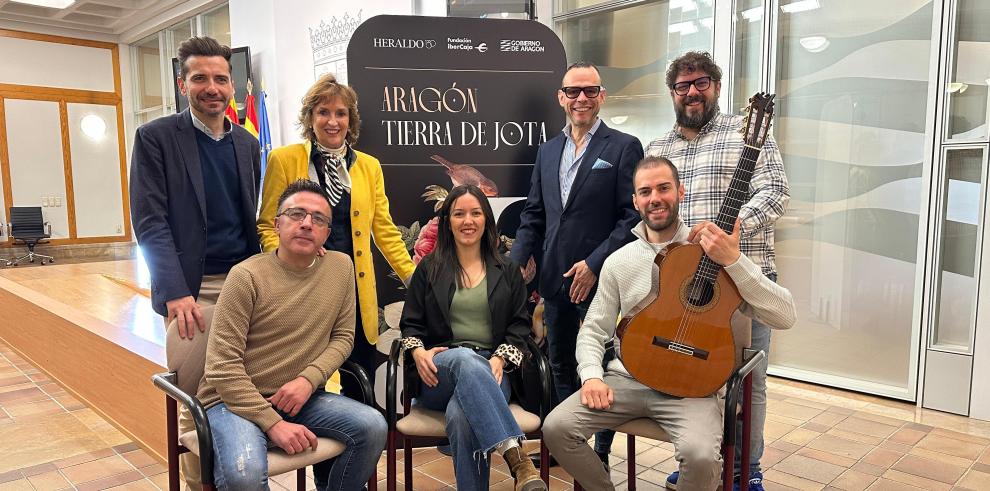 Presentación de la gala 'Aragón, tierra de jota' que se celebrará en Madrid.