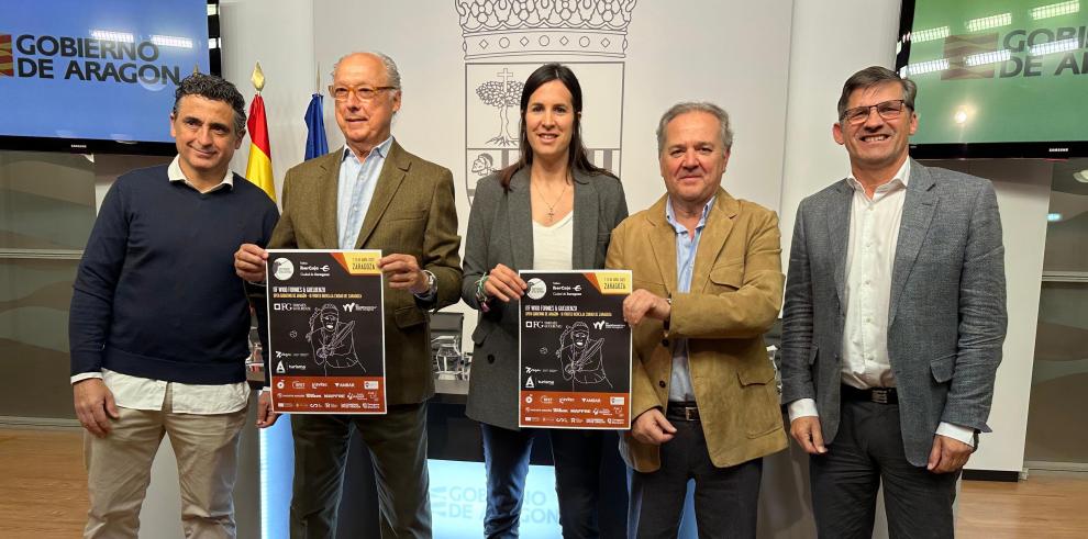Presentación del ITF W100 Open Femenino en Zaragoza.