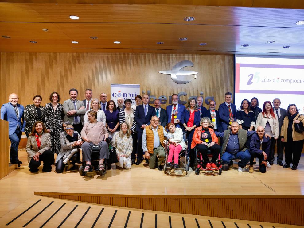 CERMI Aragón ha celebrado 25 años de trayectoria este martes