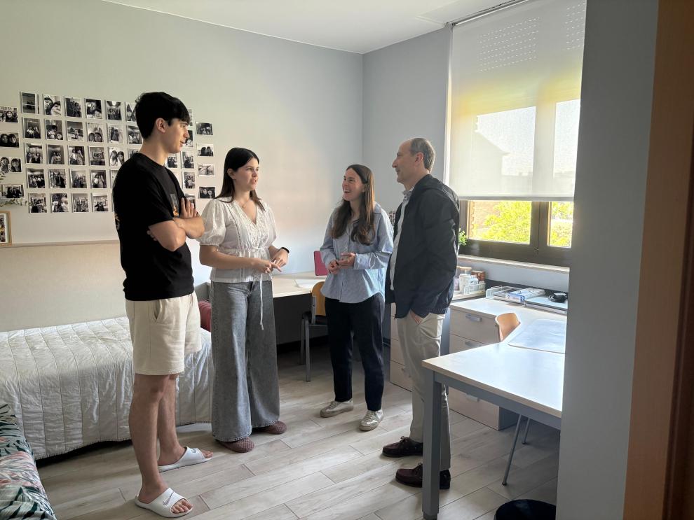La residencia Baltasar Gracián está en Zaragoza, contigua a la sede del IAJ