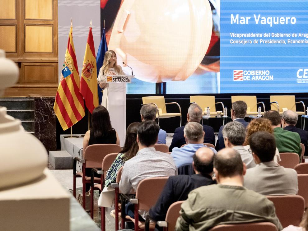 Imagen del artículo Mar Vaquero: El Consejo Económico y Social de Aragón pone al servicio de la sociedad su informe sobre siniestralidad laboral