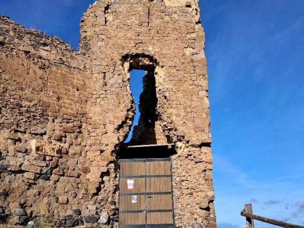 Torre 3 de acceso al Castillo de Trasmoz.