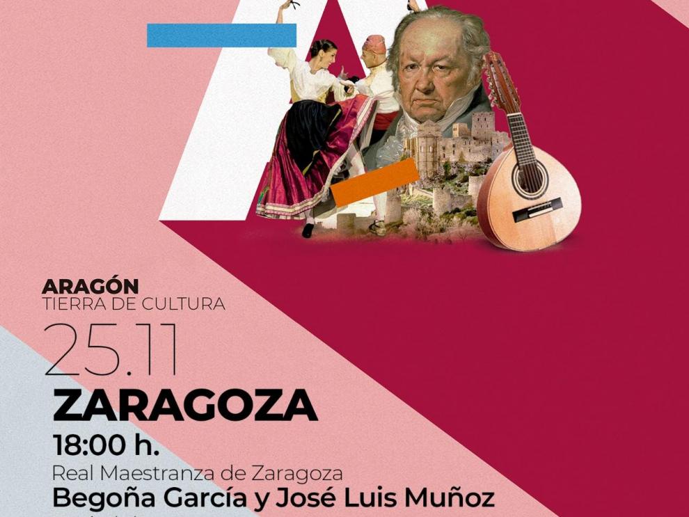'Aragón, tierra de cultura' llegará este martes a la Real Maestranza de Caballería.