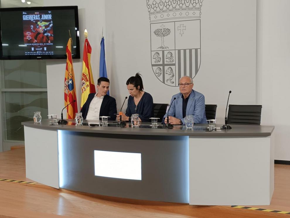 Presentación del doble amistoso entre las selecciones junior femeninas de España y Noruega en Tarazona.