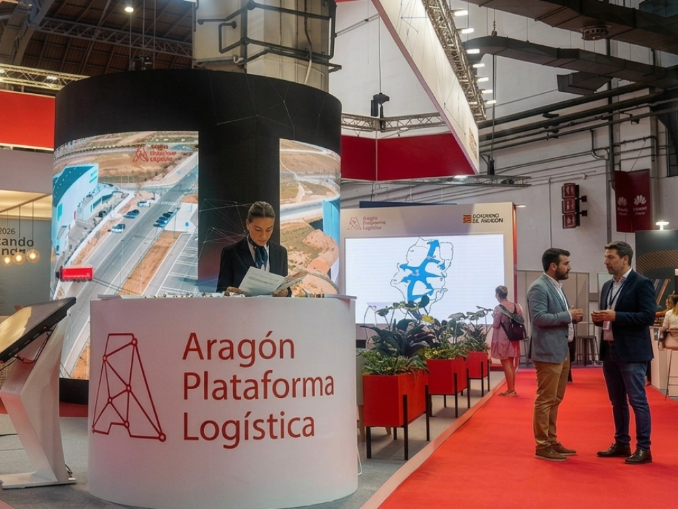 La comunidad autónoma está representada en el SIL 2026 a través del stand de Aragón Plataforma Logística.