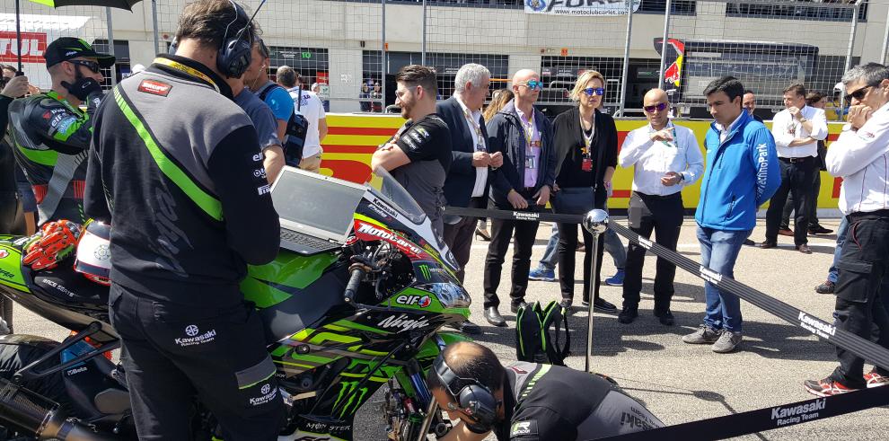 El Campeonato del Mundo de Superbikes llena de actividad el circuito de MotorLand