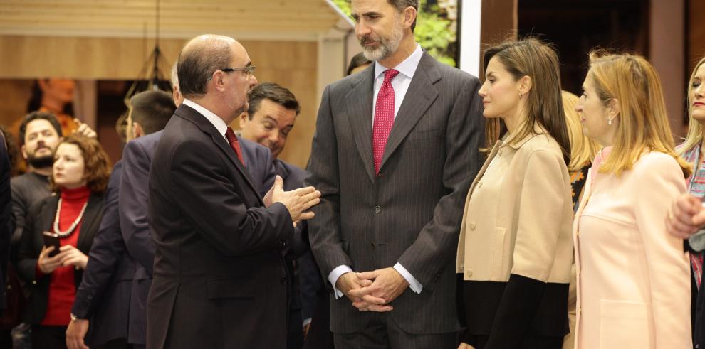 El Presidente de Aragón ofrece a los Reyes presidir el comité de honor del Centenario del Parque de Ordesa