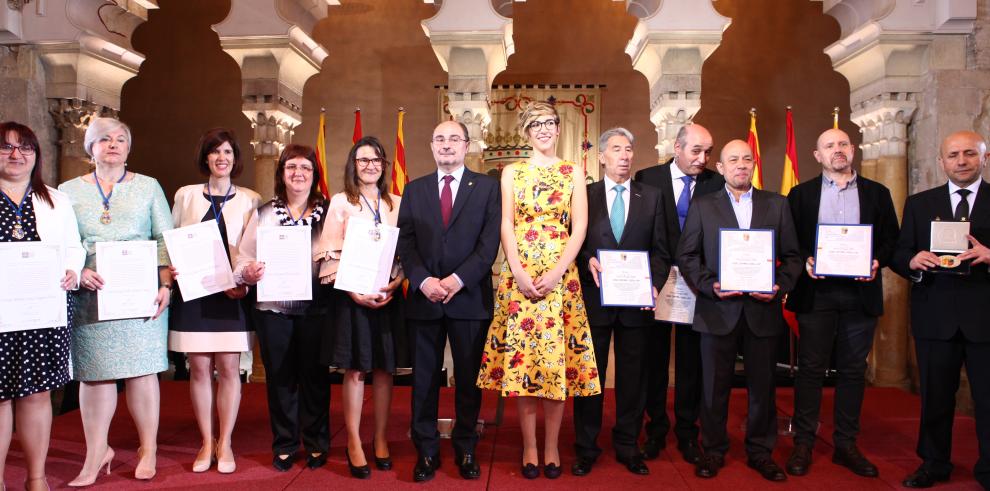 El Presidente de Aragón reivindica el proyecto de España y el patriotismo constitucional en el Día de Aragón