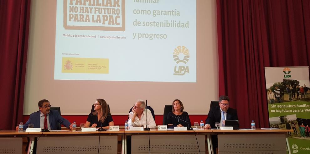 Aragón defiende la eliminación de los derechos históricos de la PAC y la apuesta por el modelo de agricultura familiar