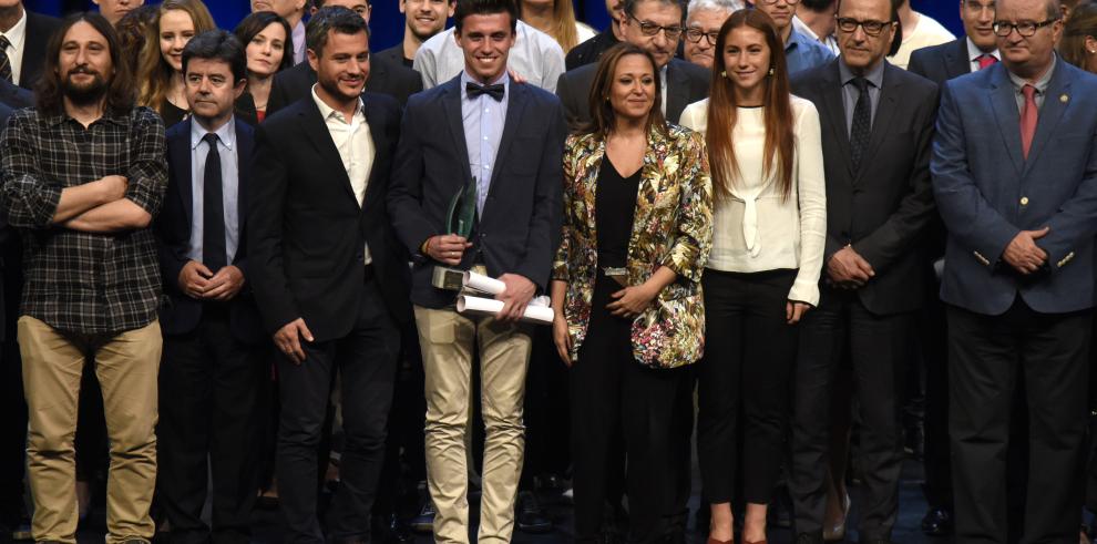 La jugadora de hockey Begoña García y el atleta Carlos Mayo, mejores Deportistas Aragoneses 2017