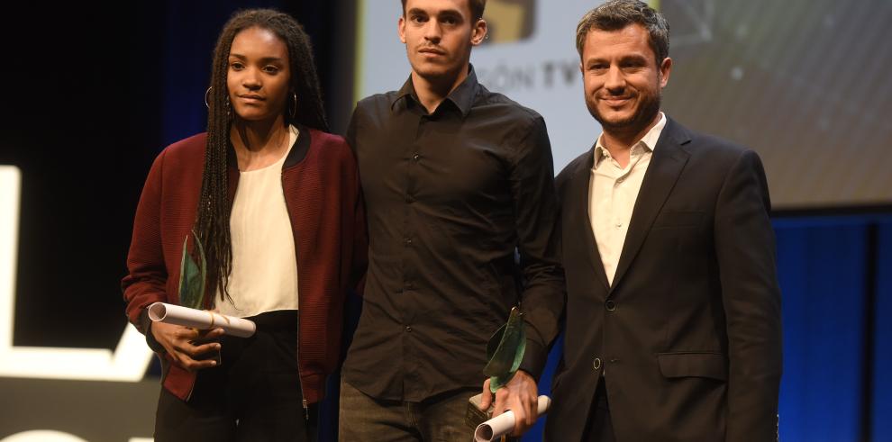 La jugadora de hockey Begoña García y el atleta Carlos Mayo, mejores Deportistas Aragoneses 2017