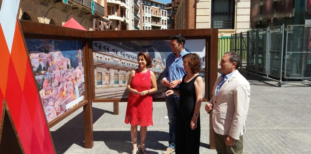 Punto de promoción turística de Aragón en Teruel