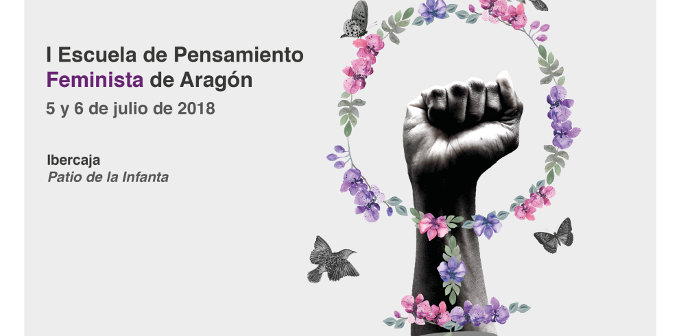 Abierto el plazo de inscripción para la I Escuela de Pensamiento Feminista de Aragón que se celebrará los días 5 y 6 de julio