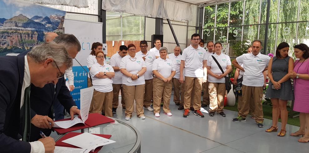 ATADES forma el equipo de voluntariado para los actos del Centenario del Parque Nacional de Ordesa y Monte Perdido