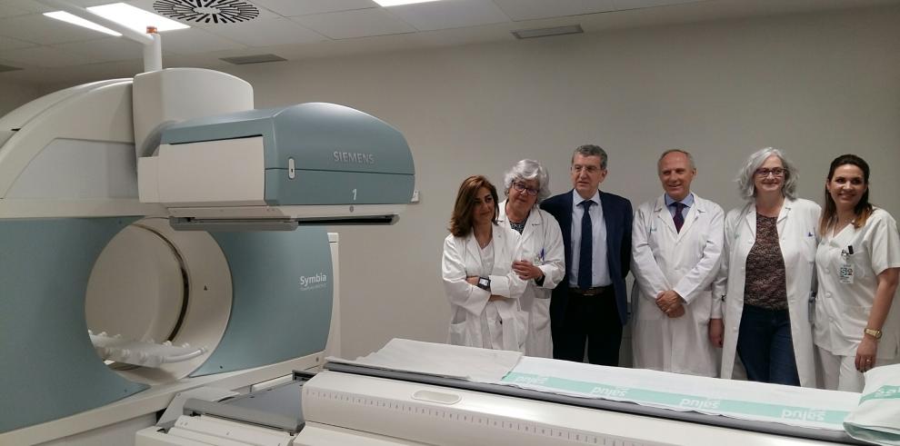 El servicio de Medicina Nuclear de Aragón renueva su tecnología con una nueva gammacámara