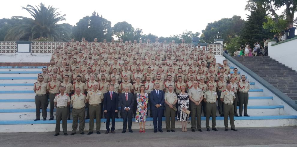 Pilar Alegría resalta la colaboración con el Centro Universitario de la Defensa para conseguir un Aragón excelente y más justo