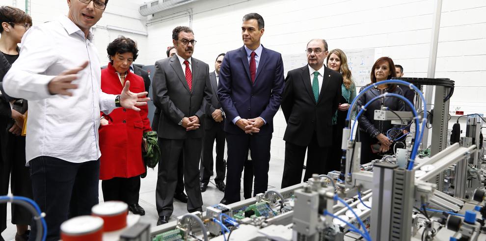 Aragón lidera la Formación Profesional con la primera fábrica de aprendizaje de España, un campus tecnológico y un núcleo formativo en energías renovables