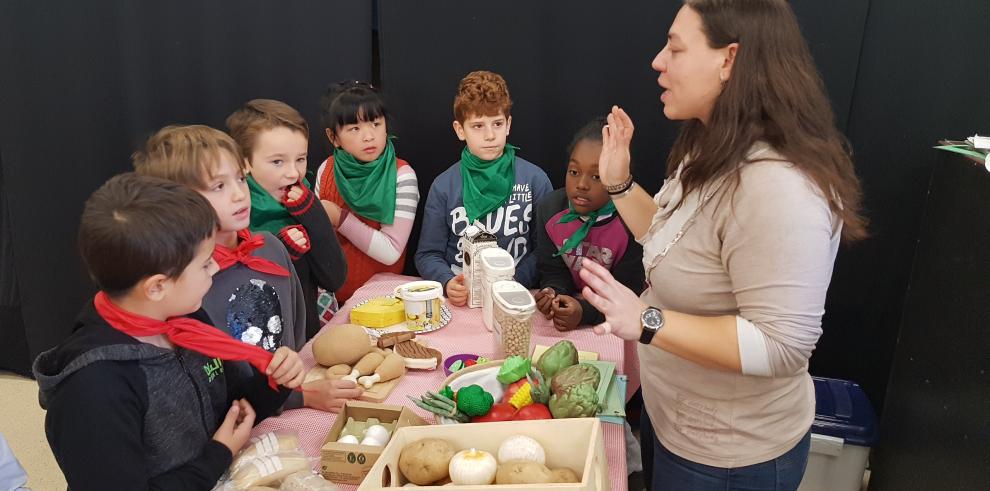 600 alumnos de Primaria se acercan a la agricultura y la ganadería a través de un tour escolar