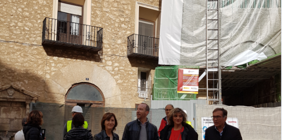 Comienza la segunda fase para la rehabilitación integral de 10 viviendas en el parque de maquinaria de Teruel