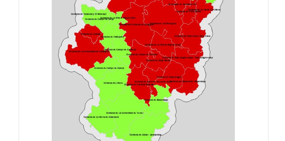 Índice de riesgo por uso del fuego 3 de febrero de 2018