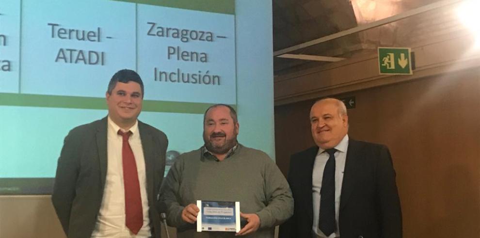 Cruz Blanca, ATADI y Plena Inclusión, ganadoras del concurso del Gobierno de Aragón “Una idea, un proyecto” para acceder a programas europeos