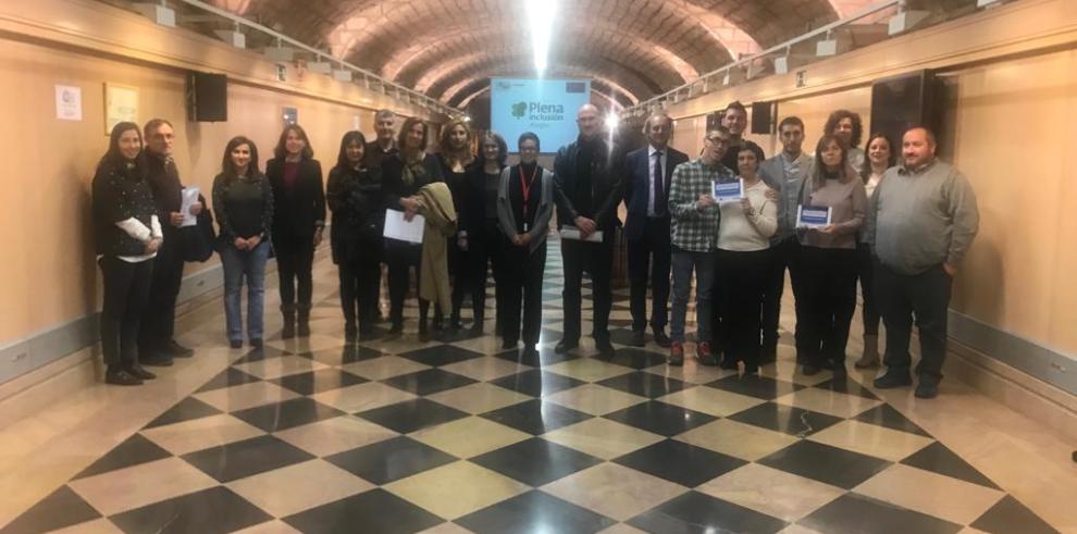 Cruz Blanca, ATADI y Plena Inclusión, ganadoras del concurso del Gobierno de Aragón “Una idea, un proyecto” para acceder a programas europeos